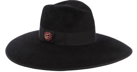 gucci felt cowboy hat